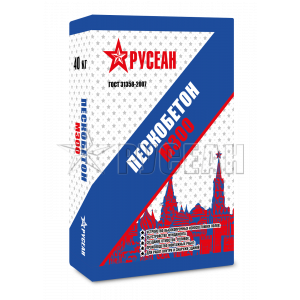 Русеан Пескобетон М300 40 кг