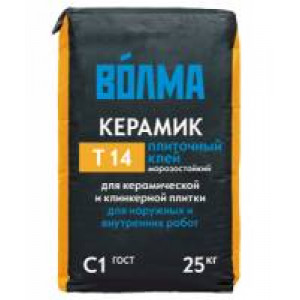 Плиточный клей Волма Керамик Т14 25 кг Волма