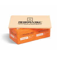 Пеноплэкс XPS Фундамент 1185х585х100 мм 4плиты, 2,77кв.м., 0,277куб.м