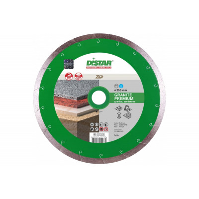 Диск алмазный 250 3D Granit Premium 250х1.7х10х25.4