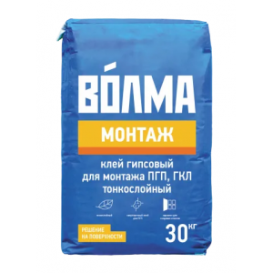 Волма Монтаж Клей гипсовый 30 кг
