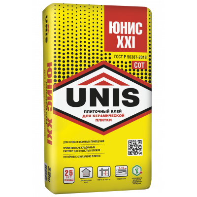 Юнис XXI / 21 Плиточный клей 25 кг