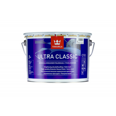 Краска акрилатная Luja 7 (Луя 7) TIKKURILA 9л белый (база А)