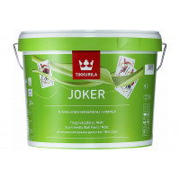 Краска интерьерная моющаяся Joker (Джокер) TIKKURILA 9 л белый (база А)