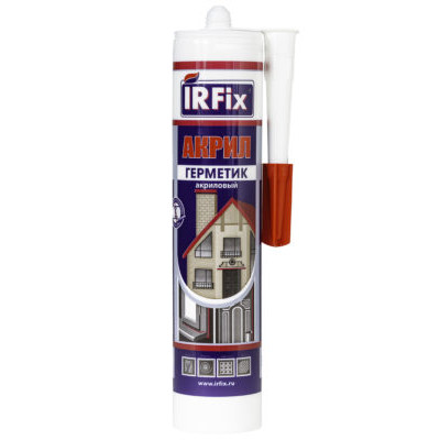 Герметик акриловый Irfix / Jetfix 310 мл (белый)